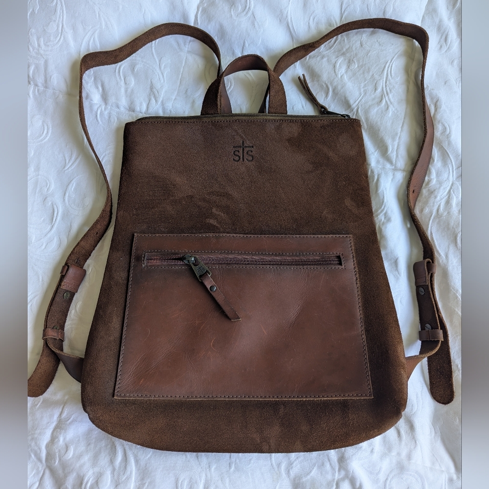 STS Ranch Baroness LL Hadley Leather Backpack